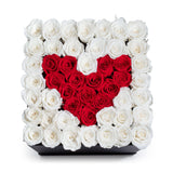 Custom Preserved Roses - Large Square Box - Le Jardin Infini Roses in a Box