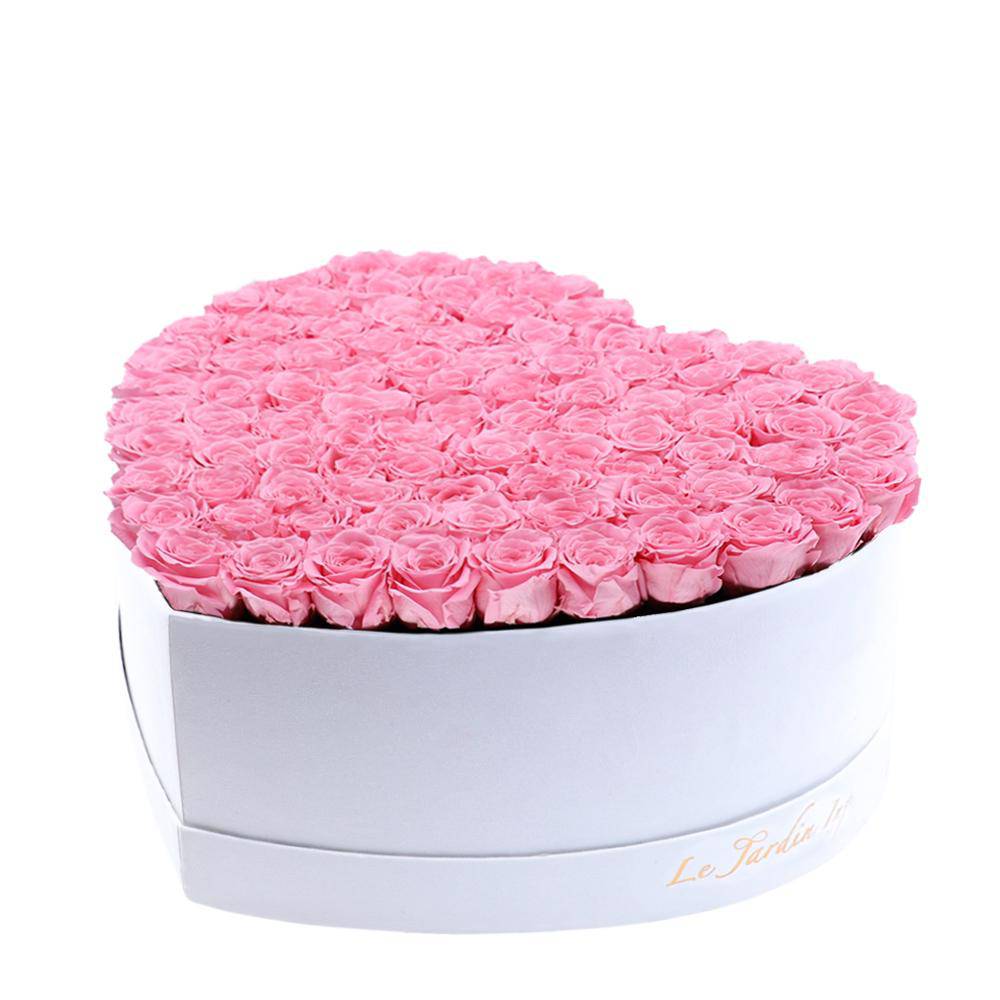 Buy 100 Roses Heart shaped in Gift Box for only $249 at Flowers to Korea