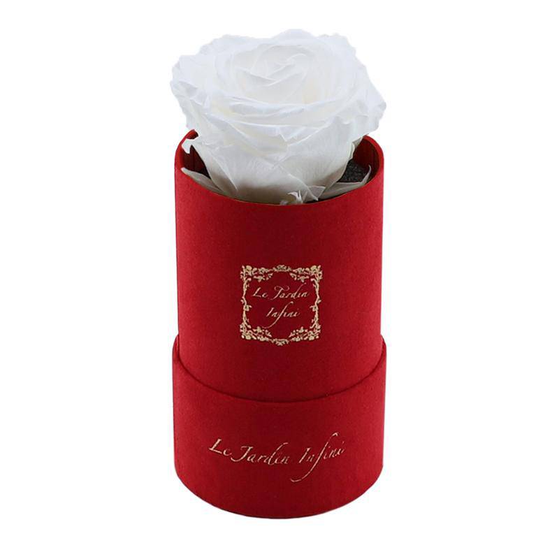 Custom Preserved Rose - Small Round Box - Le Jardin Infini Roses in a Box