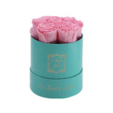 Custom Preserved Roses - New! 7 Roses Round Box - Le Jardin Infini Roses in a Box