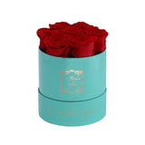 Custom Preserved Roses - New! 7 Roses Round Box - Le Jardin Infini Roses in a Box