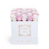 Custom Preserved Roses - Medium Square Box - Le Jardin Infini Roses in a Box