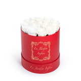 Custom Preserved Roses - Medium Round Box - Le Jardin Infini Roses in a Box