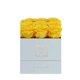 Custom Preserved Roses - New! 9 Roses Square Box - Le Jardin Infini Roses in a Box