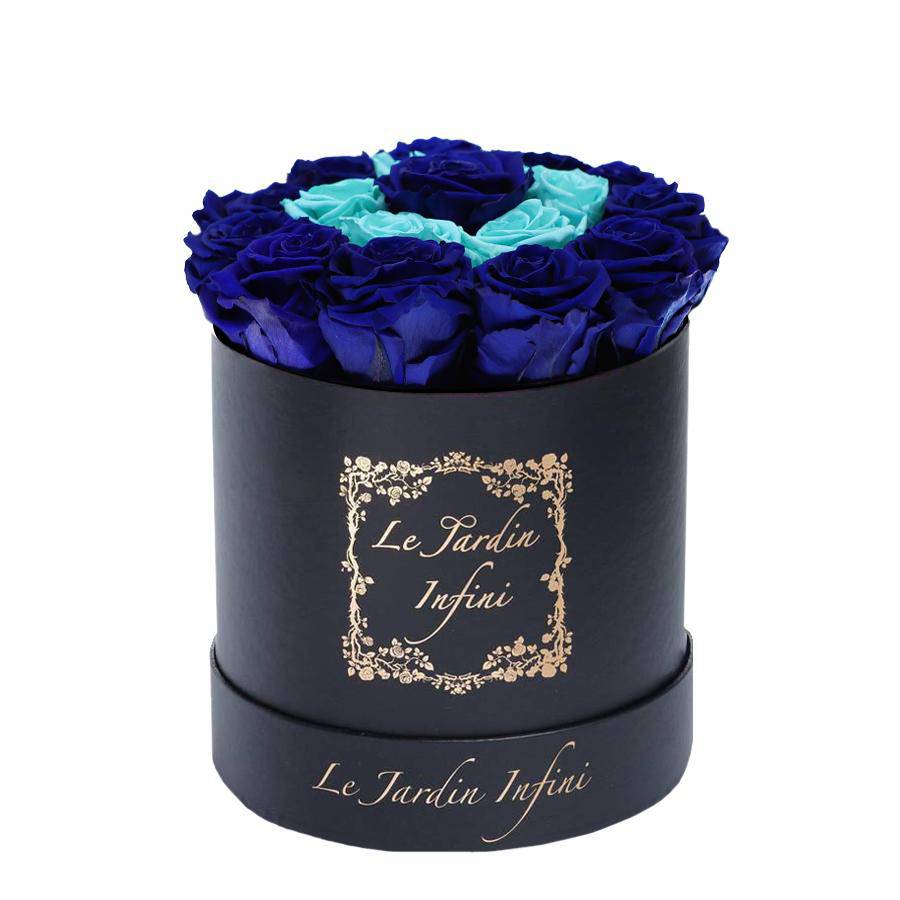 Evil Eye 2 Preserved Roses - Medium Round Black Box