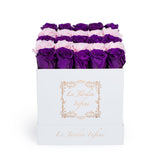 Custom Preserved Roses - Medium Square Box - Le Jardin Infini Roses in a Box