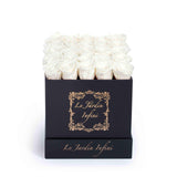 Custom Preserved Roses - Medium Square Box - Le Jardin Infini Roses in a Box