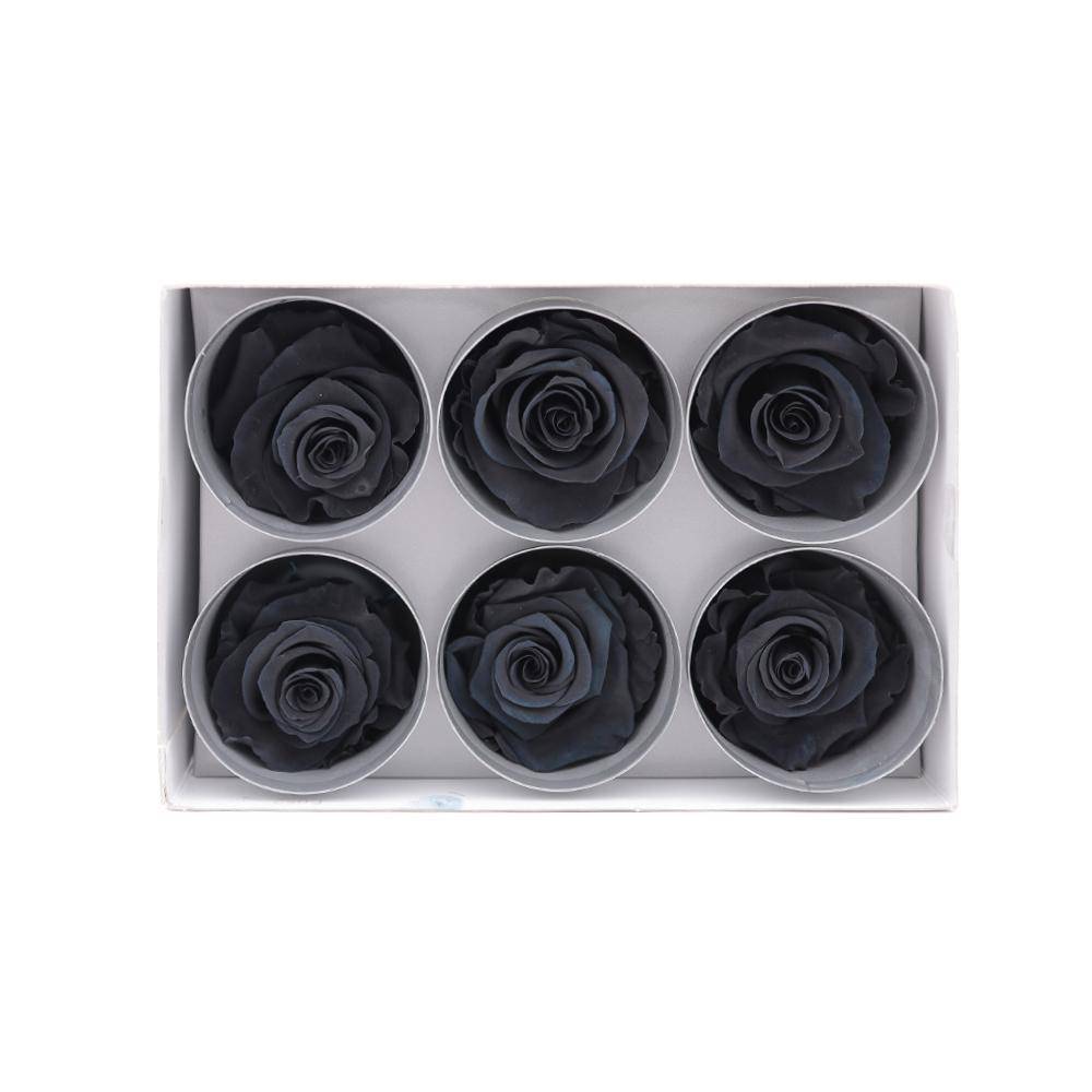 36 Black Wholesale Preserved Roses 6X6 Roses That Last a Year